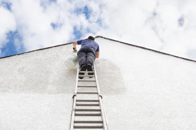 Peinture extérieure à Montpothier — façades et ravalement